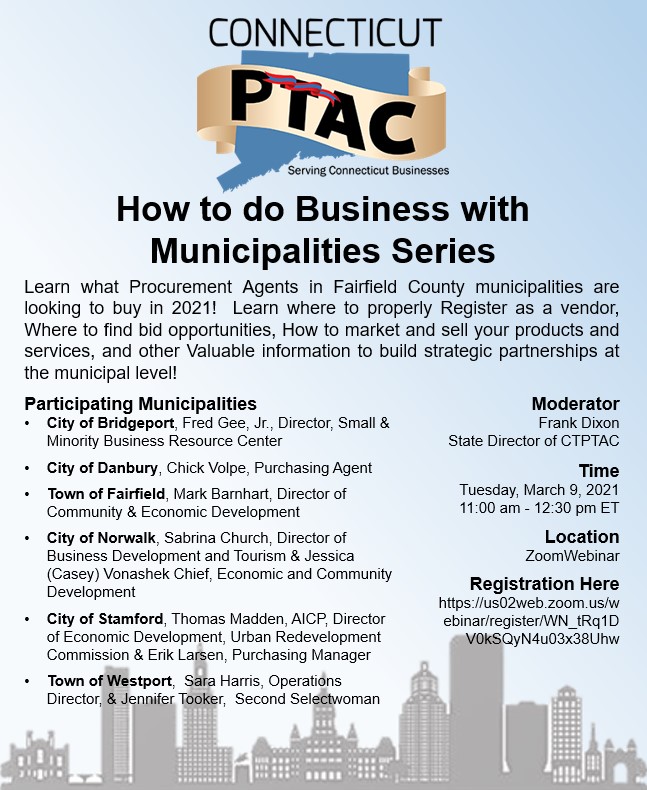 Webinar: How to do Business with Municipalities Series