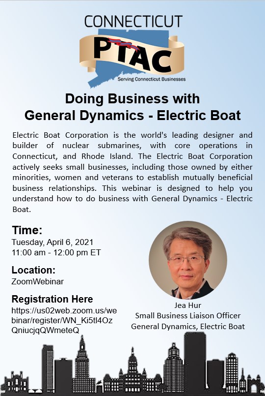 Webinar: Doing Business with General Dynamics - Electric Boat