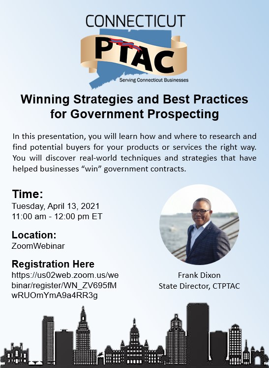 Webinar: Winning Strategies and Best Practices for Government Prospecting