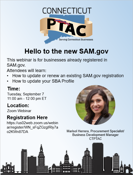 Webinar: Hello to the new SAM.gov