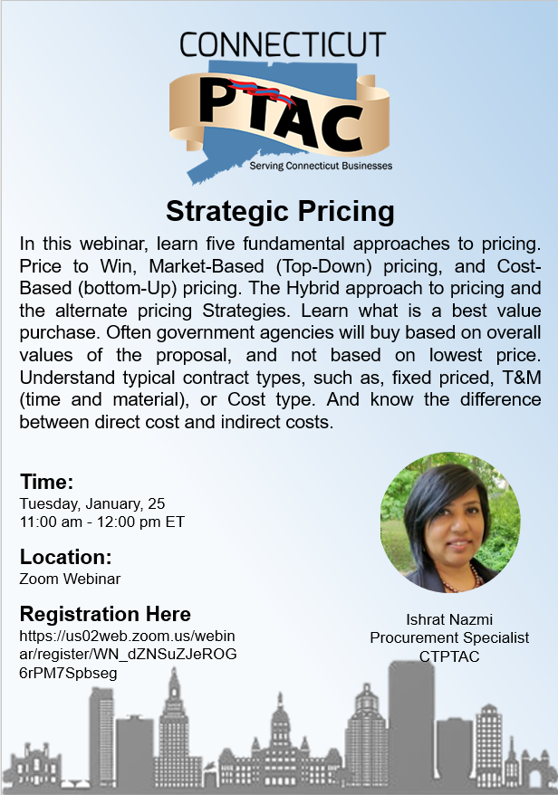 Webinar: Strategic Pricing @ Zoom Webinar