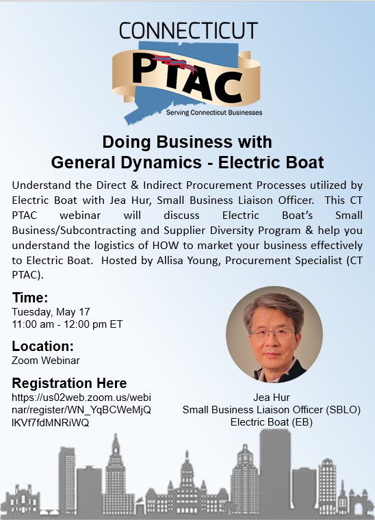 Webinar: Doing Business with General Dynamics - Electric Boat