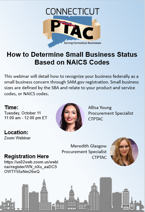 Webinar: How to Determine Small Business Status Based on NAICS Codes