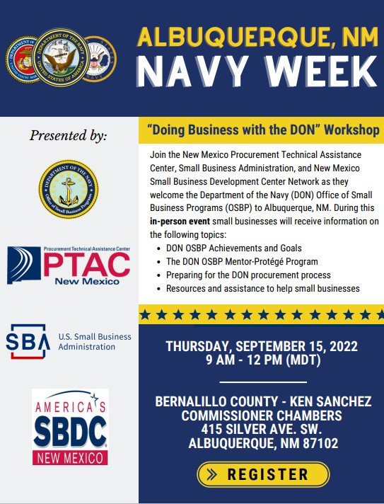 ALBUQUERQUE - Doing Business with the Department of the Navy