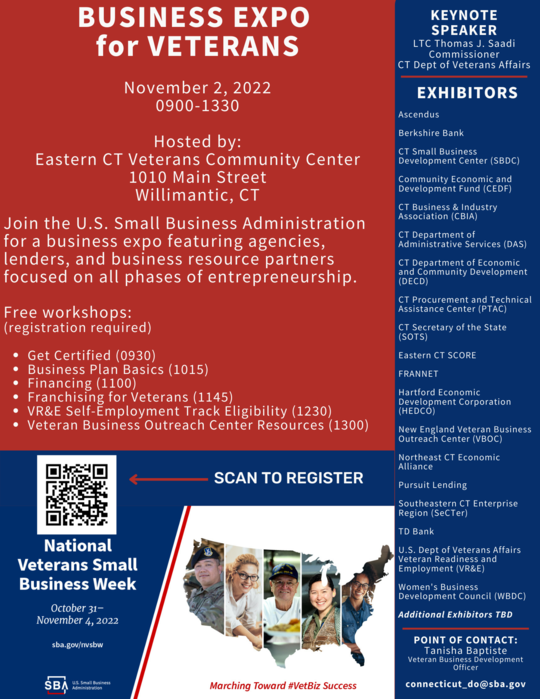 Connecticut Veteran Small Business Expo
