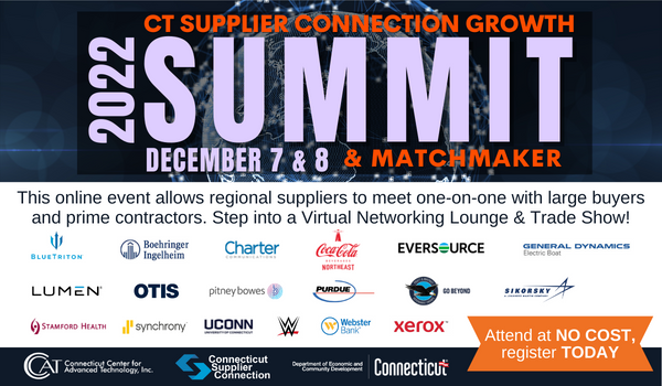 2022 CT Supplier Connection Growth Summit & MatchMaker